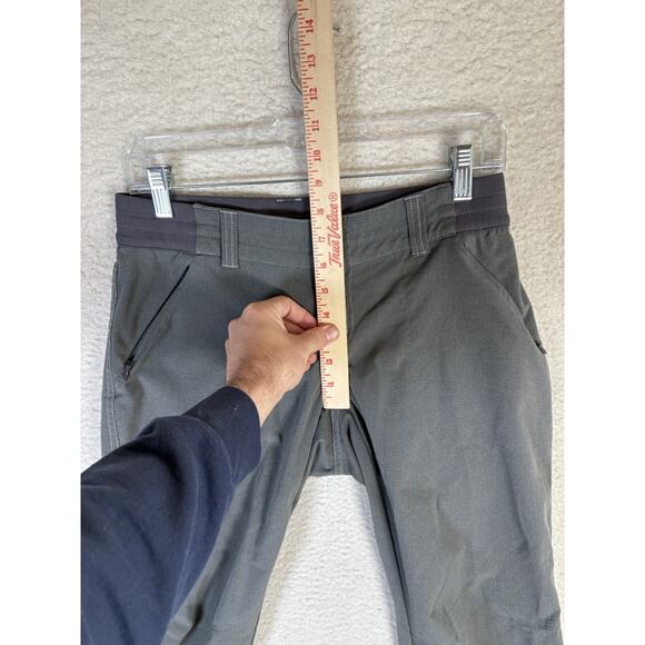 Kuhl Strattus Pants Womens sz 6 Regular 29x29 Gray Hike Drawstring Ankle Stretch - Picture 7 of 16